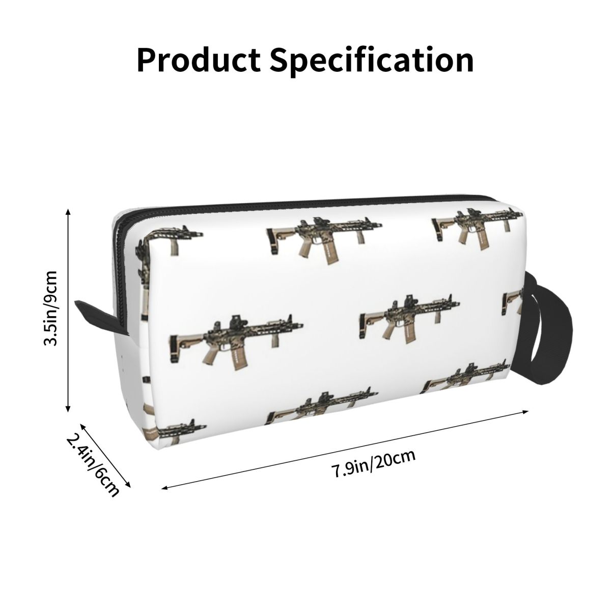 AR-15 Tan Camo Gun White Penci - Tan Stationery & Office Supply 리뷰 및 가격