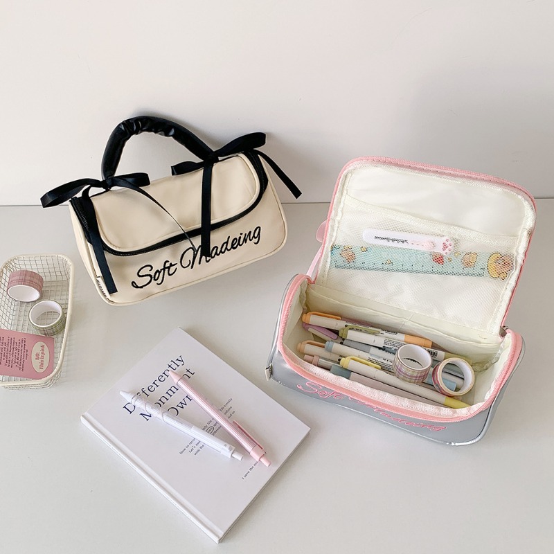 Korean Fashion Casual Large Ca - Pencil Case Large 리뷰 및 가격
