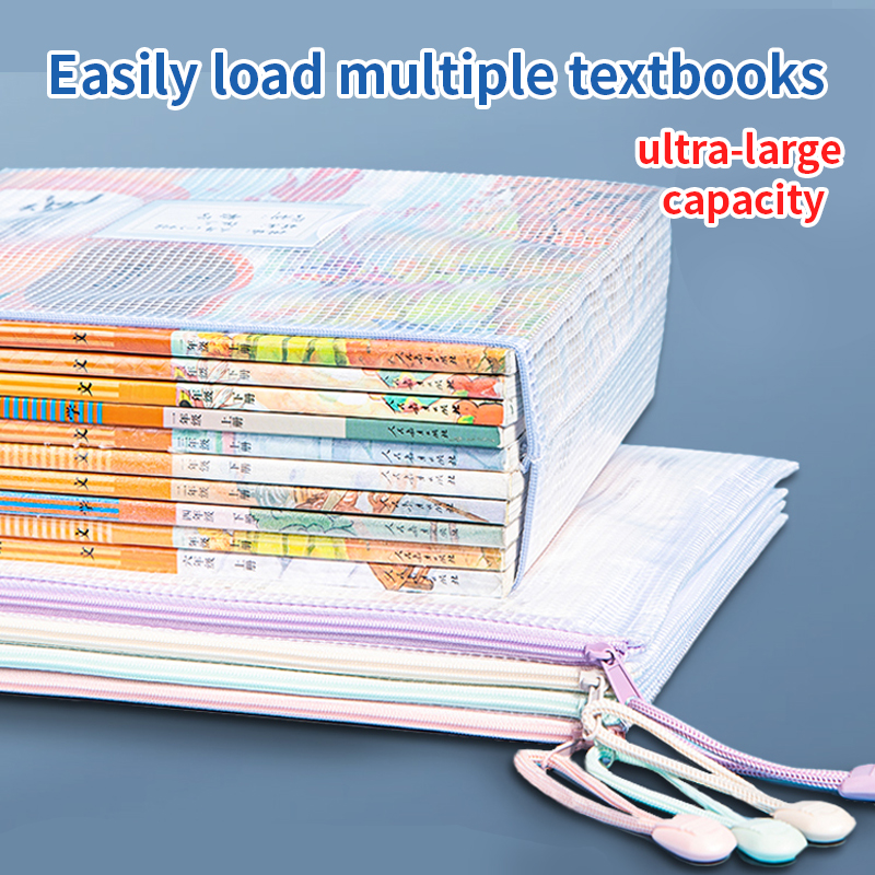 5-30pcs Zipper Mesh Bag A4/A5  - Office Stationery And Supply 리뷰 및 가격