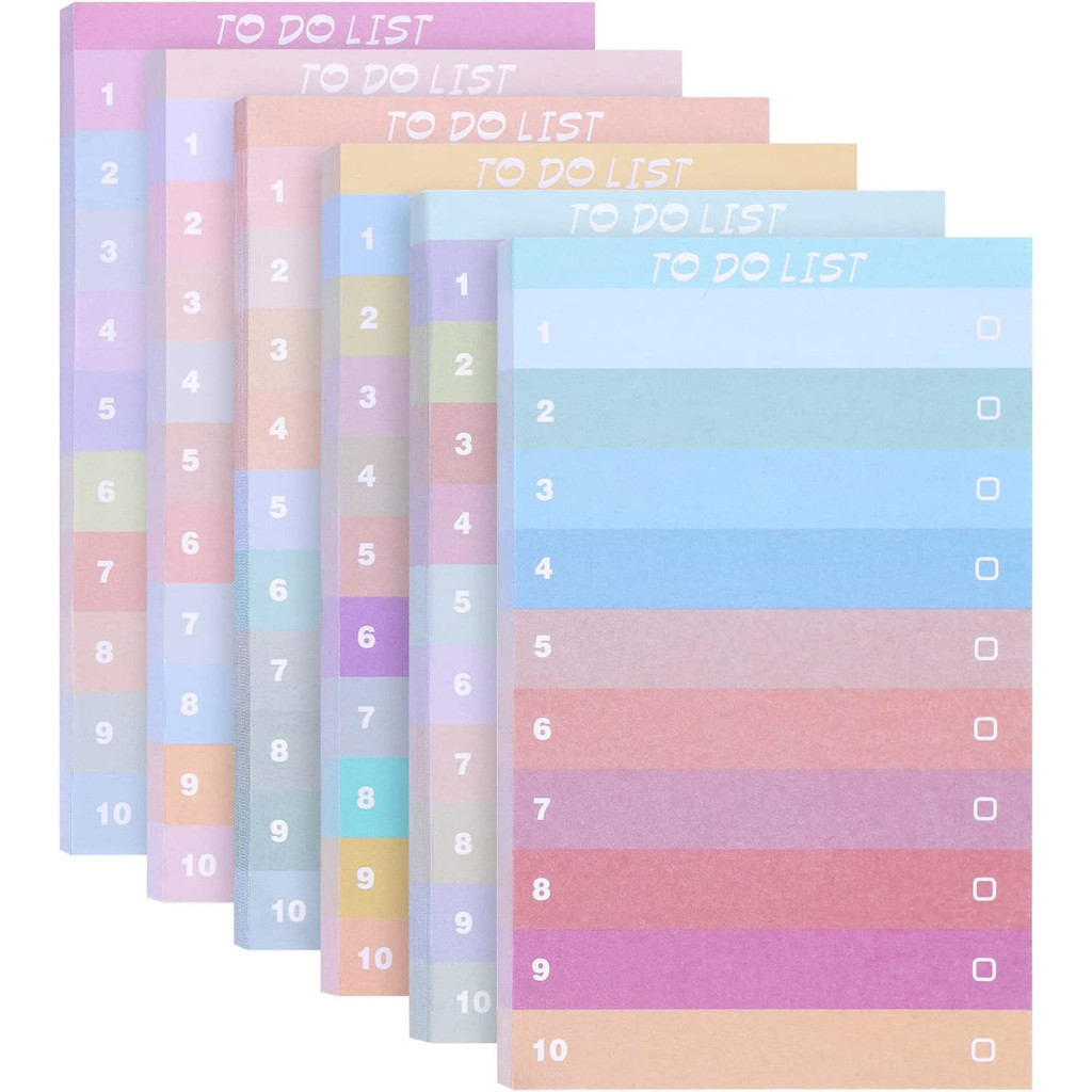 50 Pages Colorful Gradient Sti - Office Stationery Supply List 리뷰 및 가격