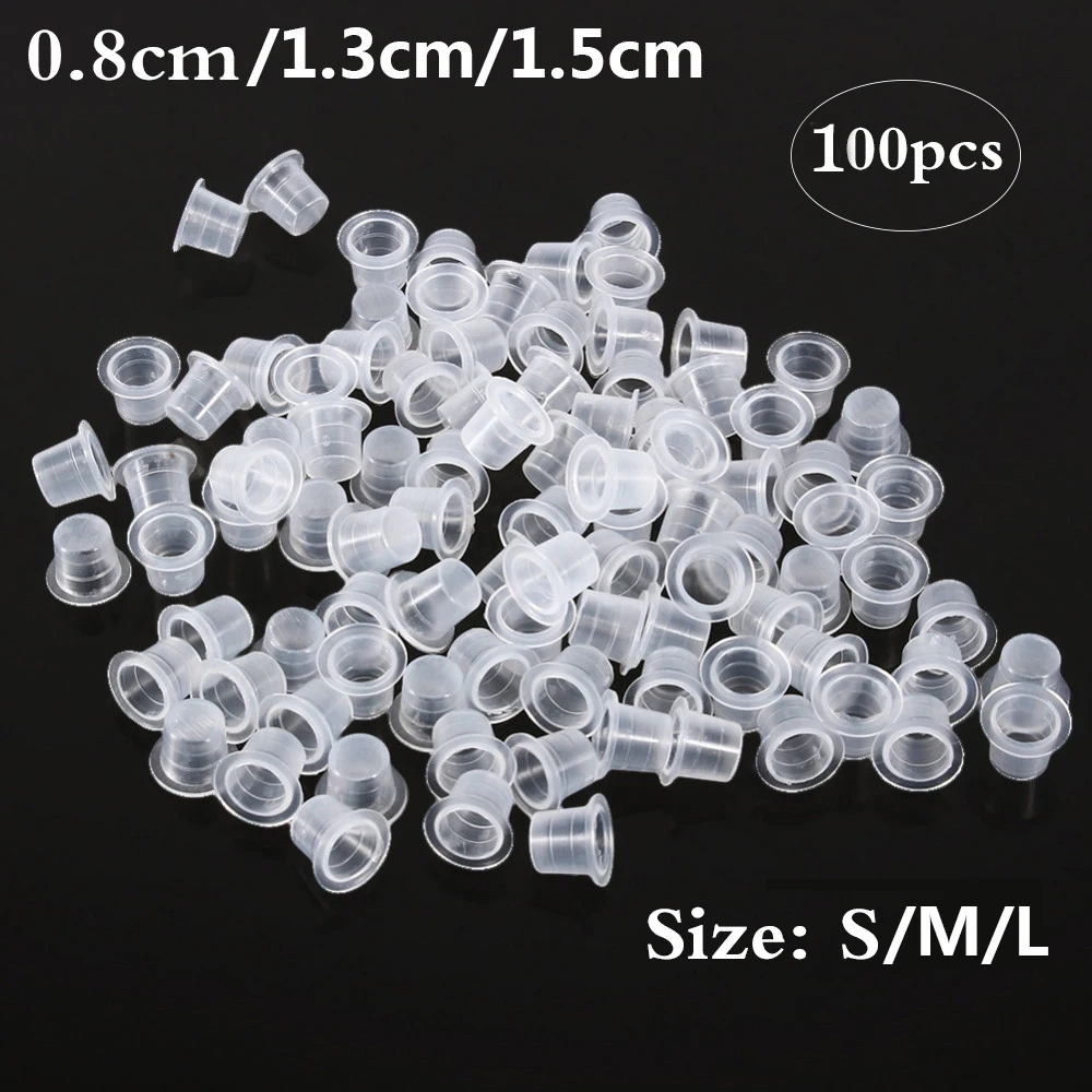 100Pcs Tattoo Plastic Tattoo I - Calligraphy Ink Bottle 리뷰 및 가격
