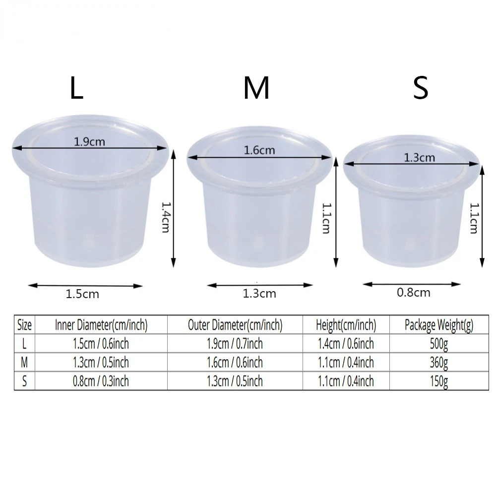 100Pcs Tattoo Plastic Tattoo I - Calligraphy Ink Bottle 리뷰 및 가격