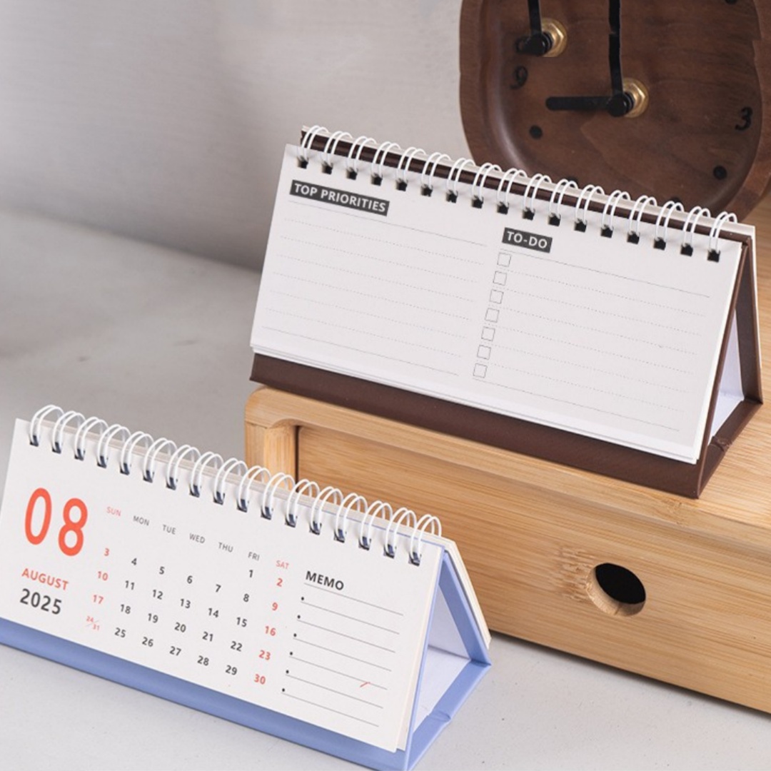 Simple Desk Calendar 2025-2026 - Office Stationery Supply List 리뷰 및 가격