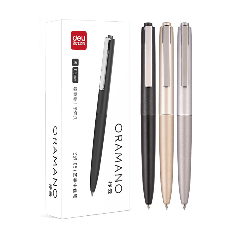 Deli 3pcs 0.5mm/0.7mm Black In - Stationery Supply Business 리뷰 및 가격