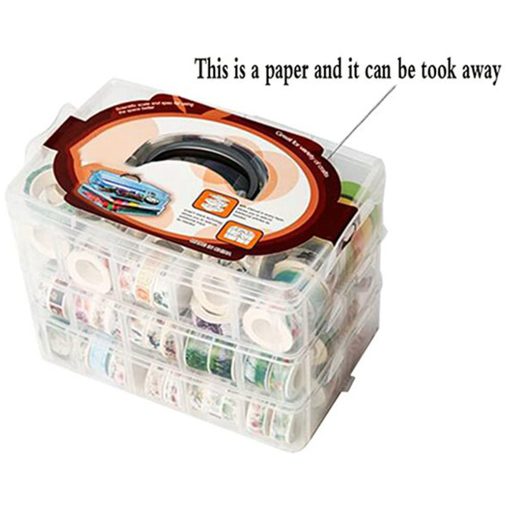 Clear 3 Layers 30 Grids Washi  - Washi Tape Set 리뷰 및 가격