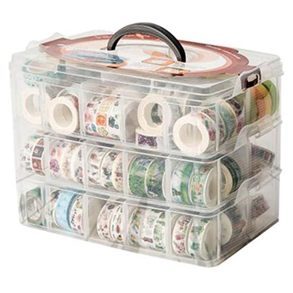 Clear 3 Layers 30 Grids Washi  - Washi Tape Set 리뷰 및 가격
