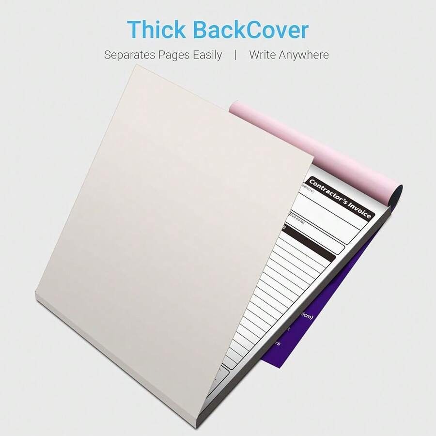Carbonless Contractor Invoice  - Carbon Copy Book 리뷰 및 가격