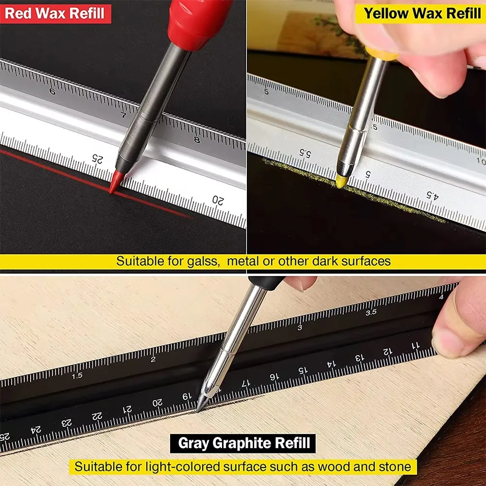 Solid Carpenter Pencil Set Woo - Mechanical Pencil Lead 리뷰 및 가격