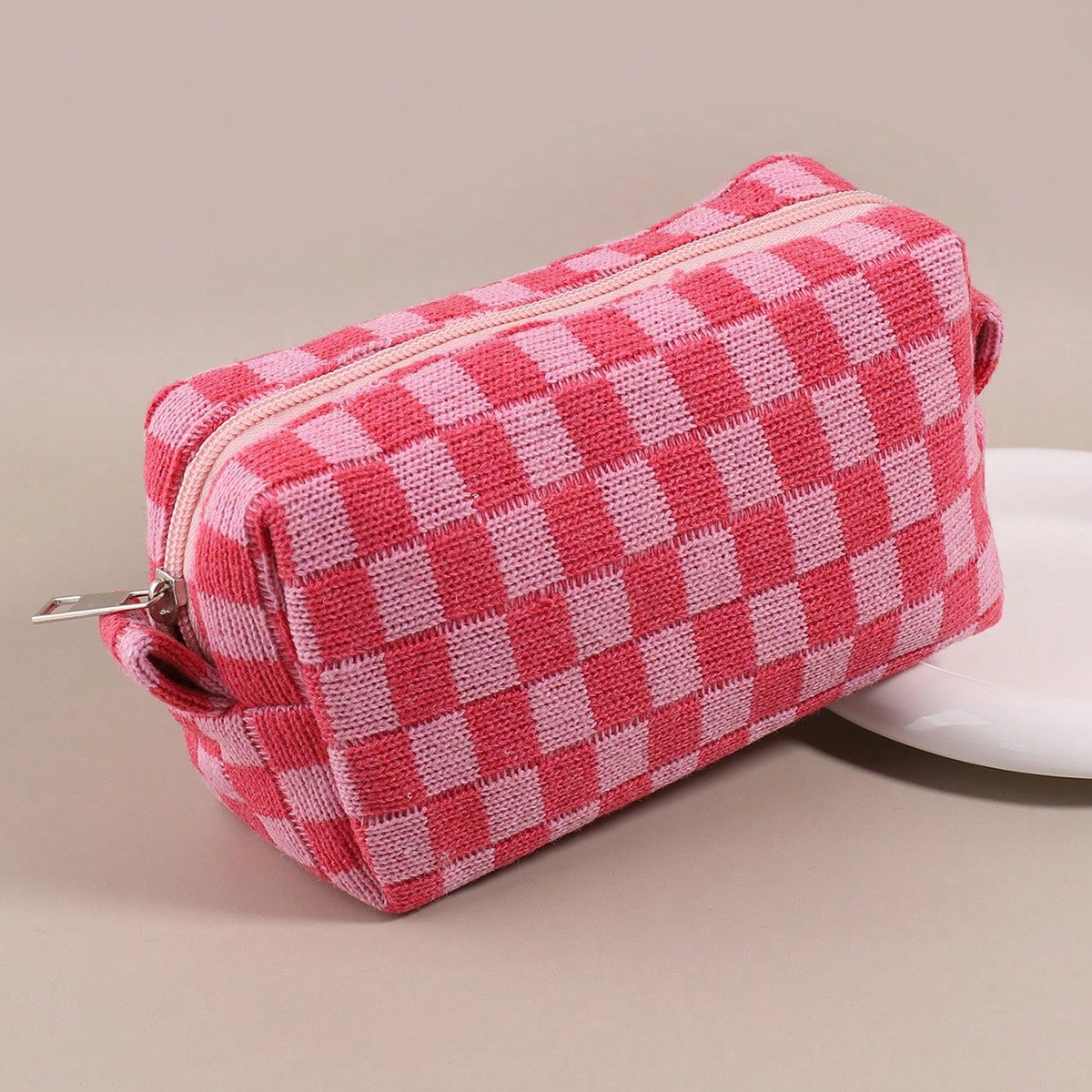 1PC Pink Checkered Single-Laye - Stationery And Office Supply Stores 리뷰 및 가격