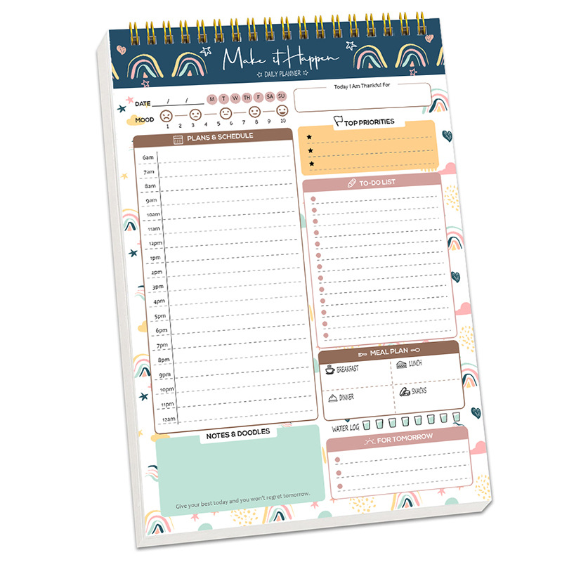 Planner Agenda Spiral A5 Noteb - Office Stationery Supply List 리뷰 및 가격