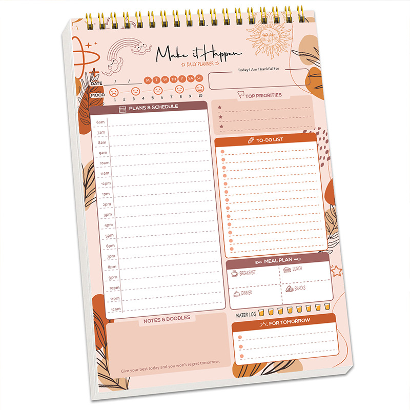Planner Agenda Spiral A5 Noteb - Office Stationery Supply List 리뷰 및 가격