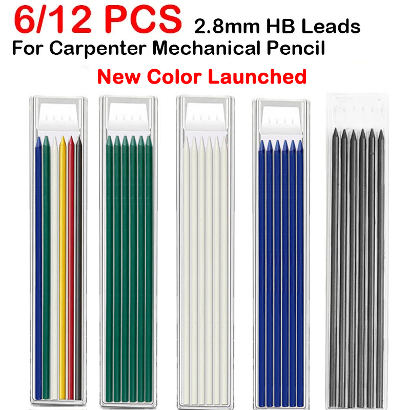 6/12 PCS For Woodworking Mecha - Mechanical Pencil Lead 리뷰 및 가격