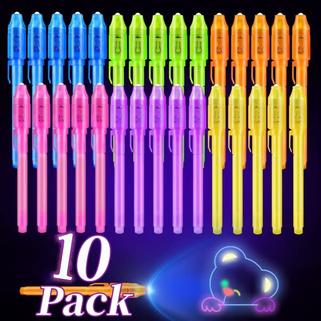 10pcs Invisible Ink Pen Magic  - Highlighter Set Pastel 리뷰 및 가격