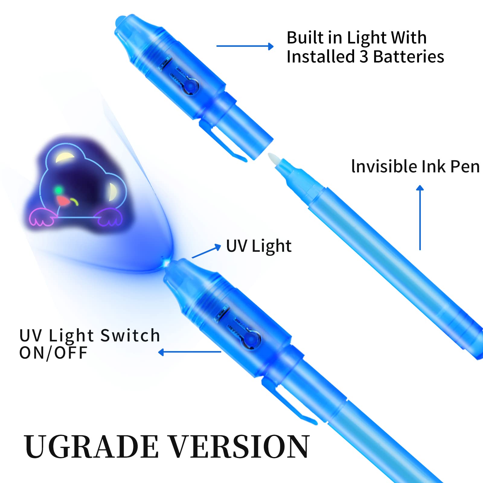 10pcs Invisible Ink Pen Magic  - Highlighter Set Pastel 리뷰 및 가격