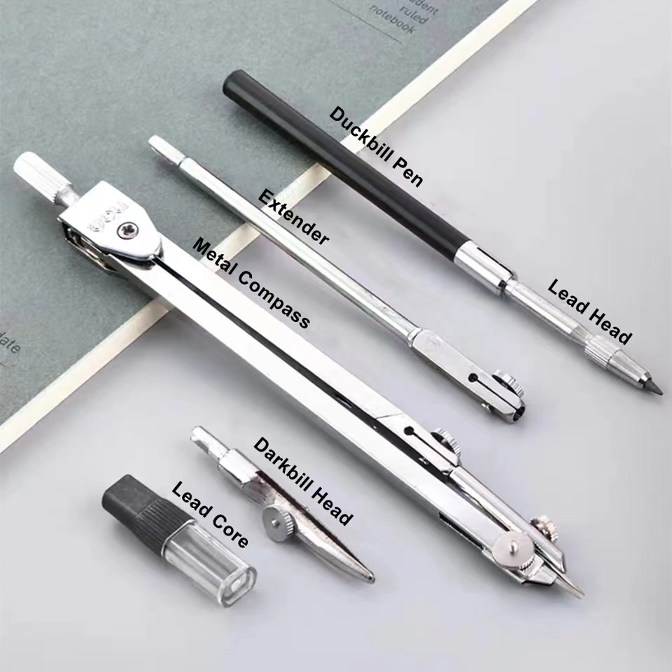 Stainless Steel Drafting Set D - Compass Geometry Set 리뷰 및 가격