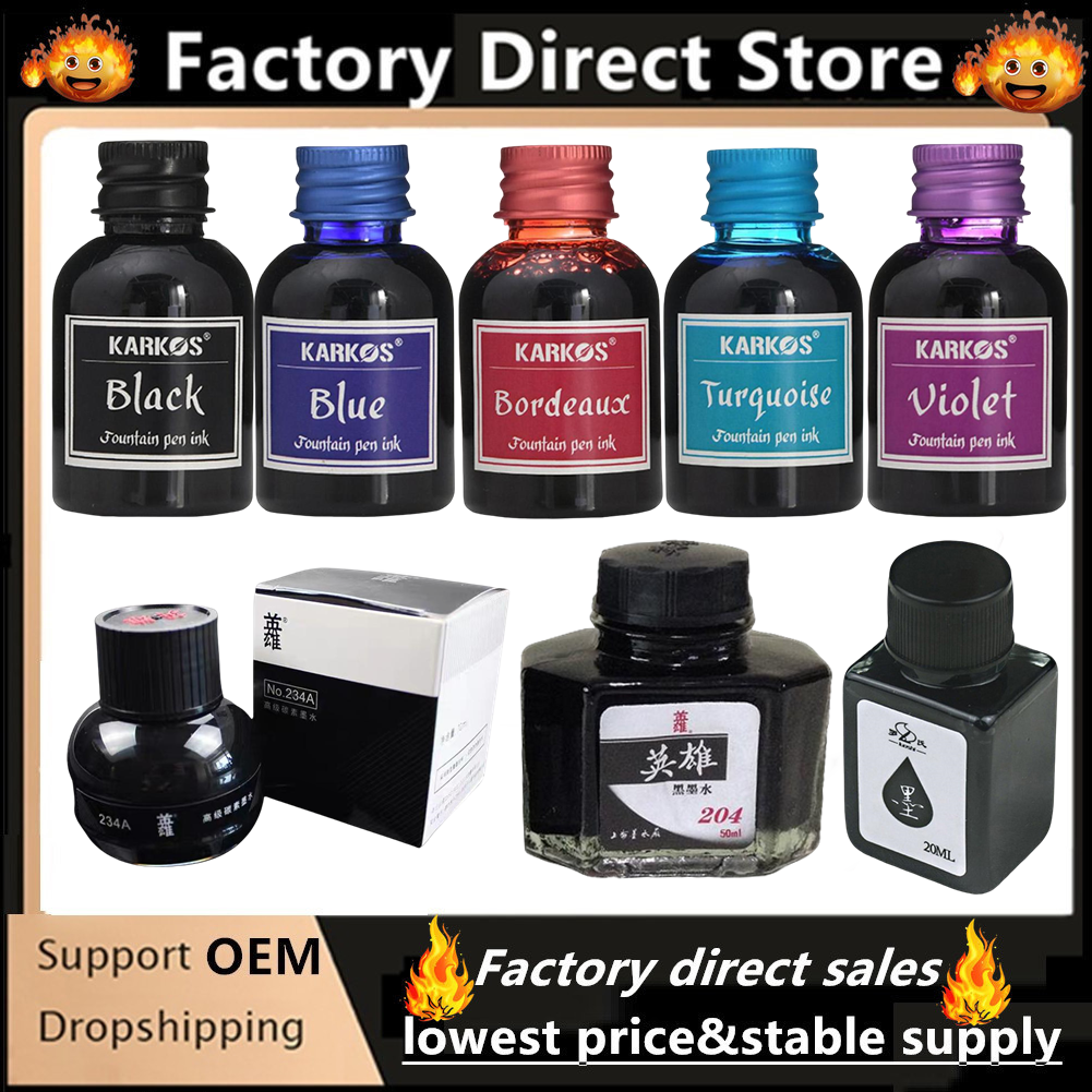 1 Bottle YingXiong Black Color - Calligraphy Ink Bottle 리뷰 및 가격