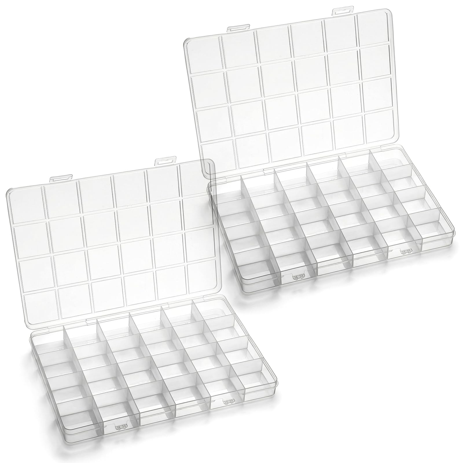 24-Grid Plastic Organizer Box  - Washi Tape Set 리뷰 및 가격
