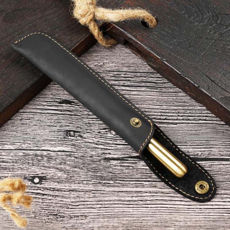1pc Pen Bag Leather Packaging  - Stationery Supply Business 리뷰 및 가격