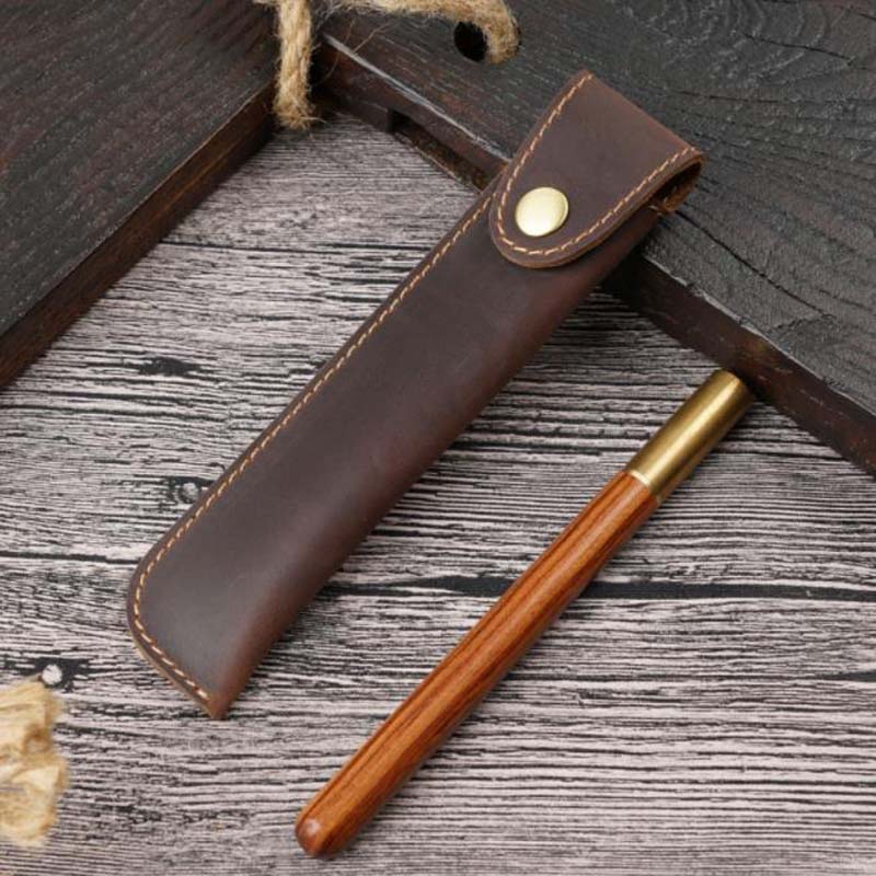1pc Pen Bag Leather Packaging  - Stationery Supply Business 리뷰 및 가격