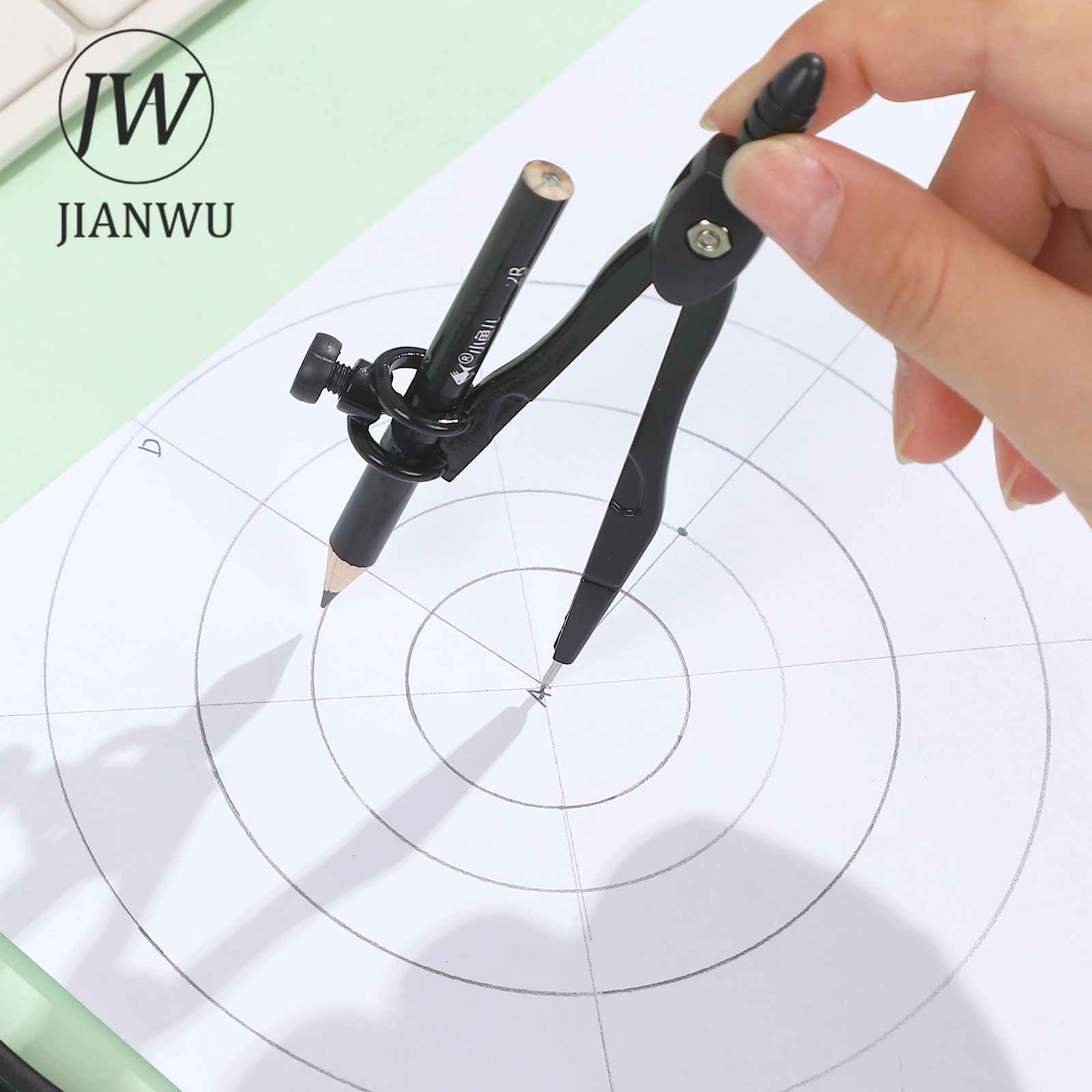 JIANWU Black Metal Compass Geo - Compass Geometry Set 리뷰 및 가격