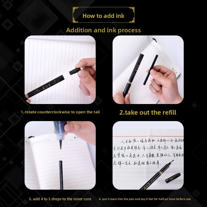 4PCS/SET Calligraphy Art Marke - Office Stationery And Supply 리뷰 및 가격