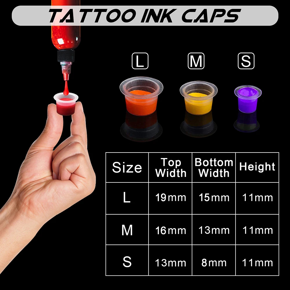300/100pcs Disposable Tattoo I - Calligraphy Ink Bottle 리뷰 및 가격