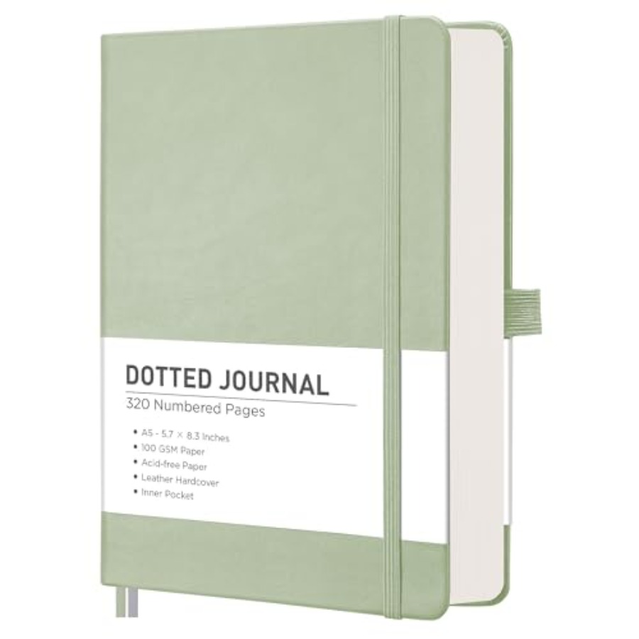 Dotted Journal Notebook, 320 N - Notebook Dotted A5 리뷰 및 가격