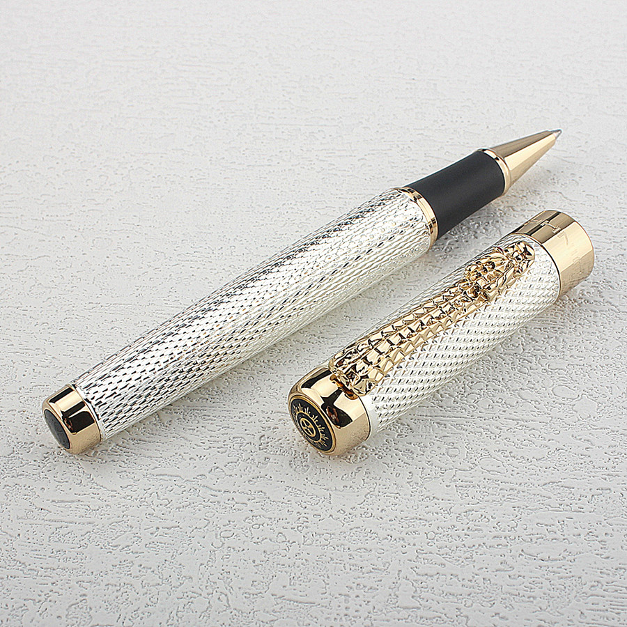 Jinhao 1200 Gold/Silver Metal  - Stationery Supply Business 리뷰 및 가격