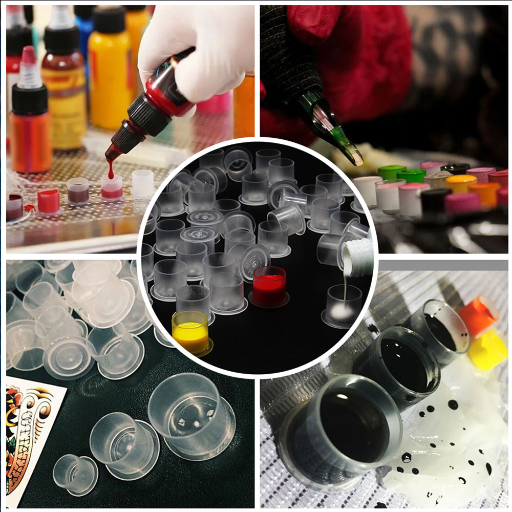 300/100pcs Tattoo Ink Cups Cap - Calligraphy Ink Bottle 리뷰 및 가격