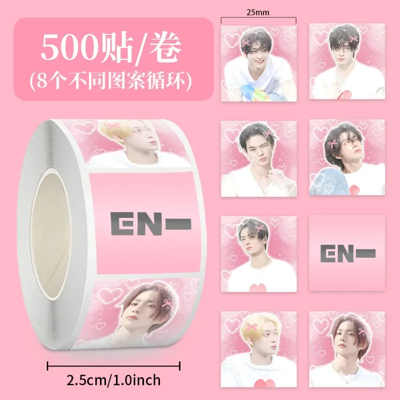 500Pcs ENHYPENS Polaroid & ID  - Washi Tape Set 리뷰 및 가격