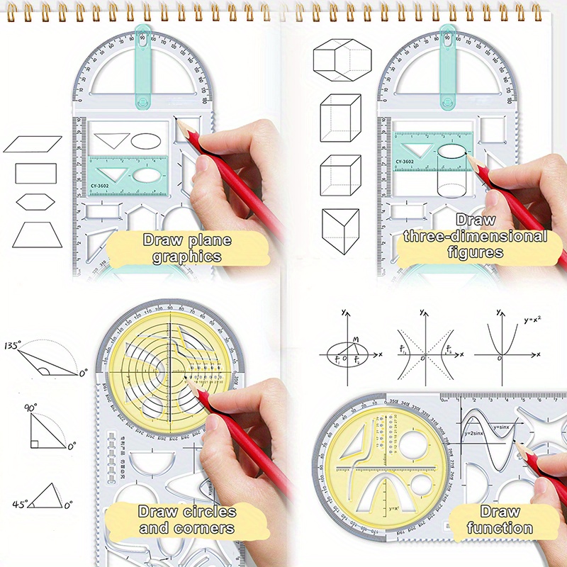For School Multifunctional Pri - Compass Geometry Set 리뷰 및 가격