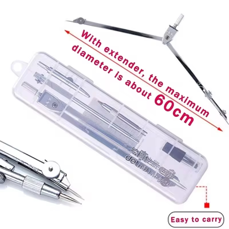 Stainless Steel Multifunctiona - Compass Geometry Set 리뷰 및 가격