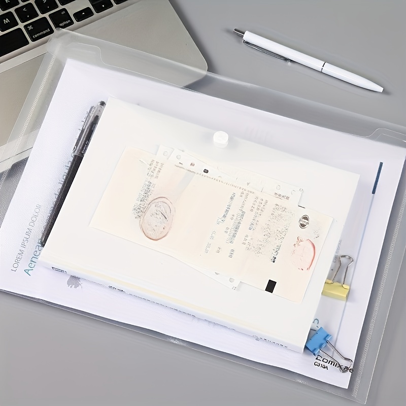 10pcs Transparent A4 Folders C - Office Stationery And Supply 리뷰 및 가격