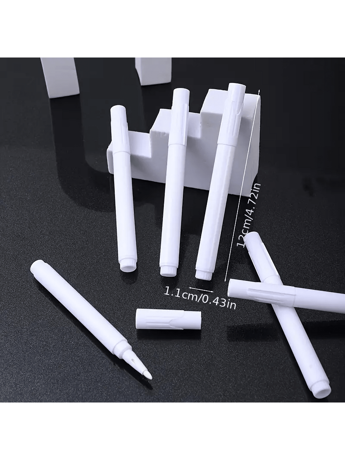 12pcs White Liquid Chalk Marke - Correction Fluid White 리뷰 및 가격