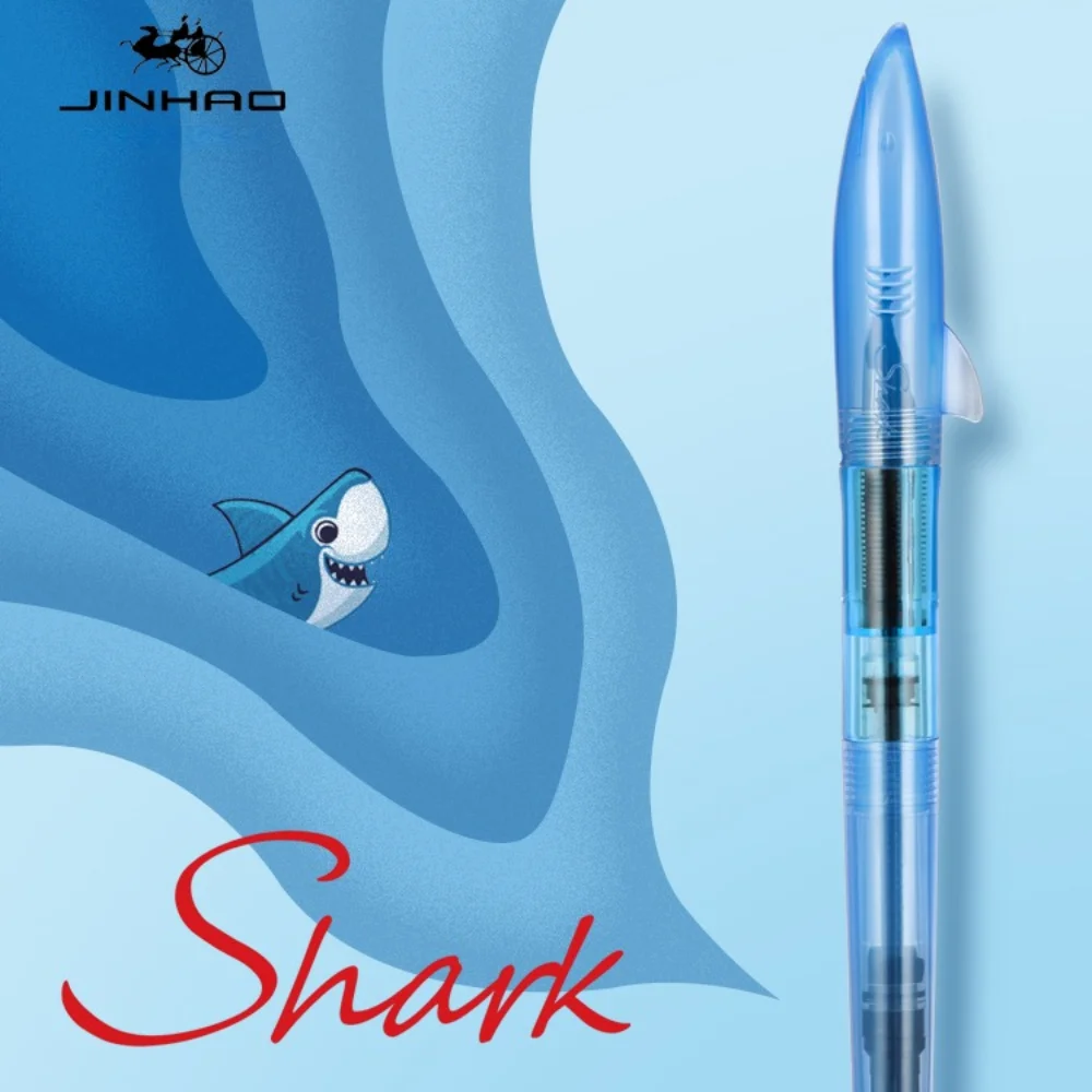 Jinhao Cute Shark Fountain Pen - Office Stationery Supply Business 리뷰 및 가격