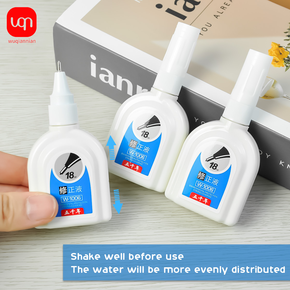 WQN-1/3/6PCS Simple White Corr - Correction Fluid White 리뷰 및 가격