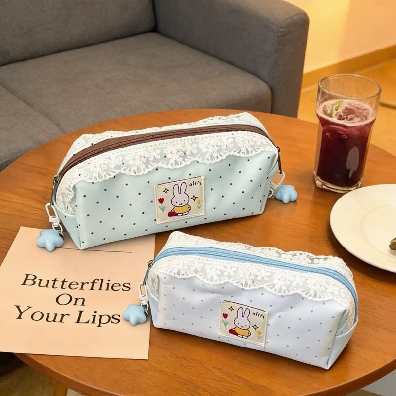 Minimalist Miffy Polka Dot Pen - Pencil Case Large 리뷰 및 가격