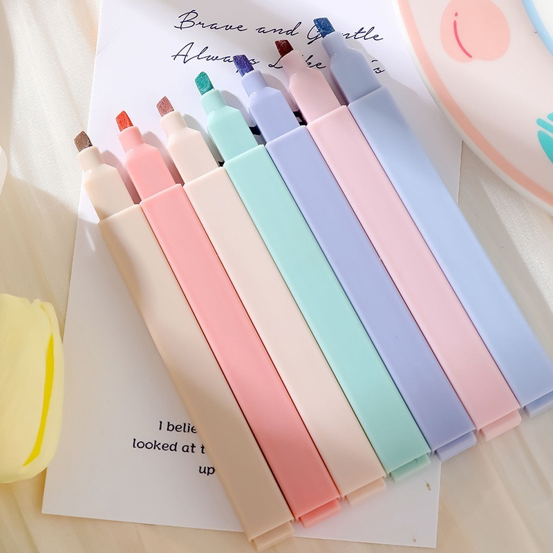 6pcs/set Pastel Color Highligh - Highlighter Set Pastel 리뷰 및 가격