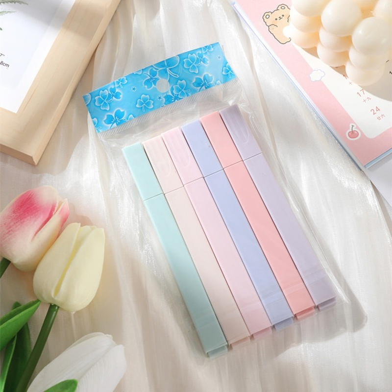 6pcs/set Pastel Color Highligh - Highlighter Set Pastel 리뷰 및 가격
