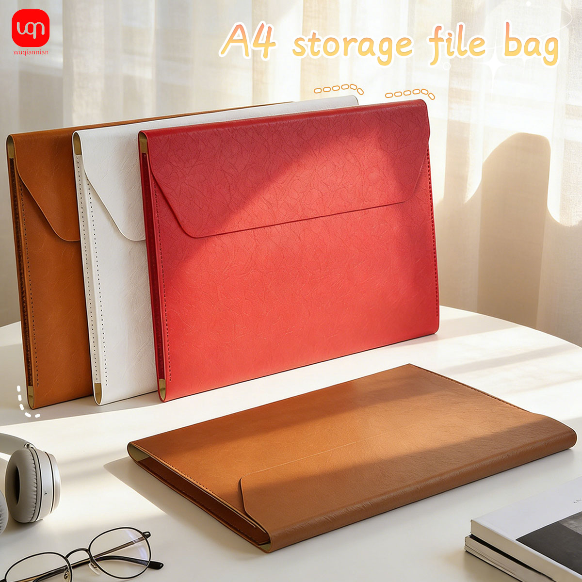 WQN-1PC A4 leather business do - Stationery Supply Business 리뷰 및 가격