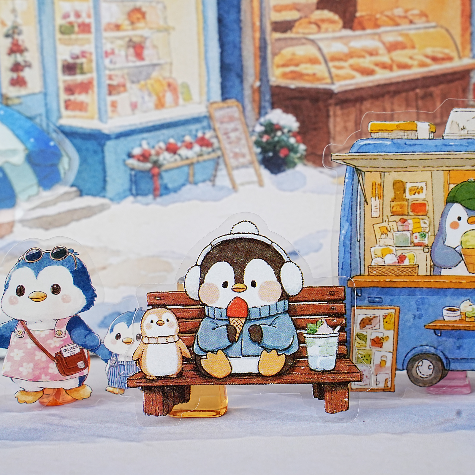 Etori Life 15Pcs Cute Penguin  - Stationery And Office Supply Stores 리뷰 및 가격
