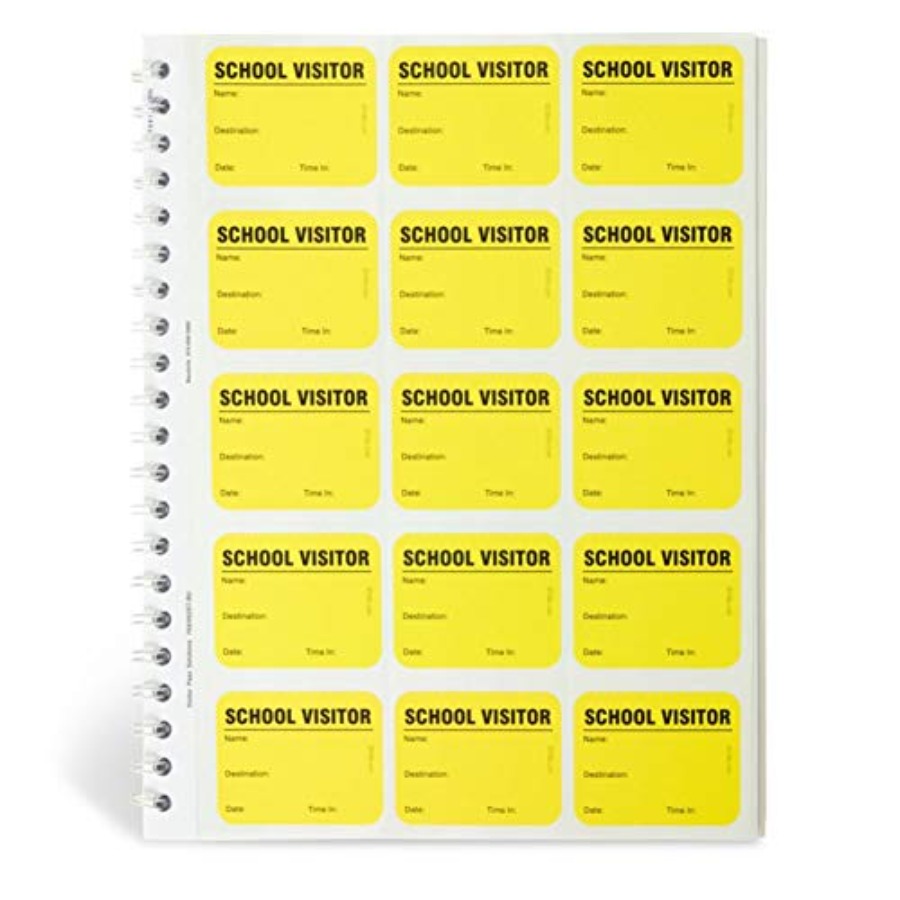 School Visitor Log Book Spiral - Carbon Copy Book 리뷰 및 가격
