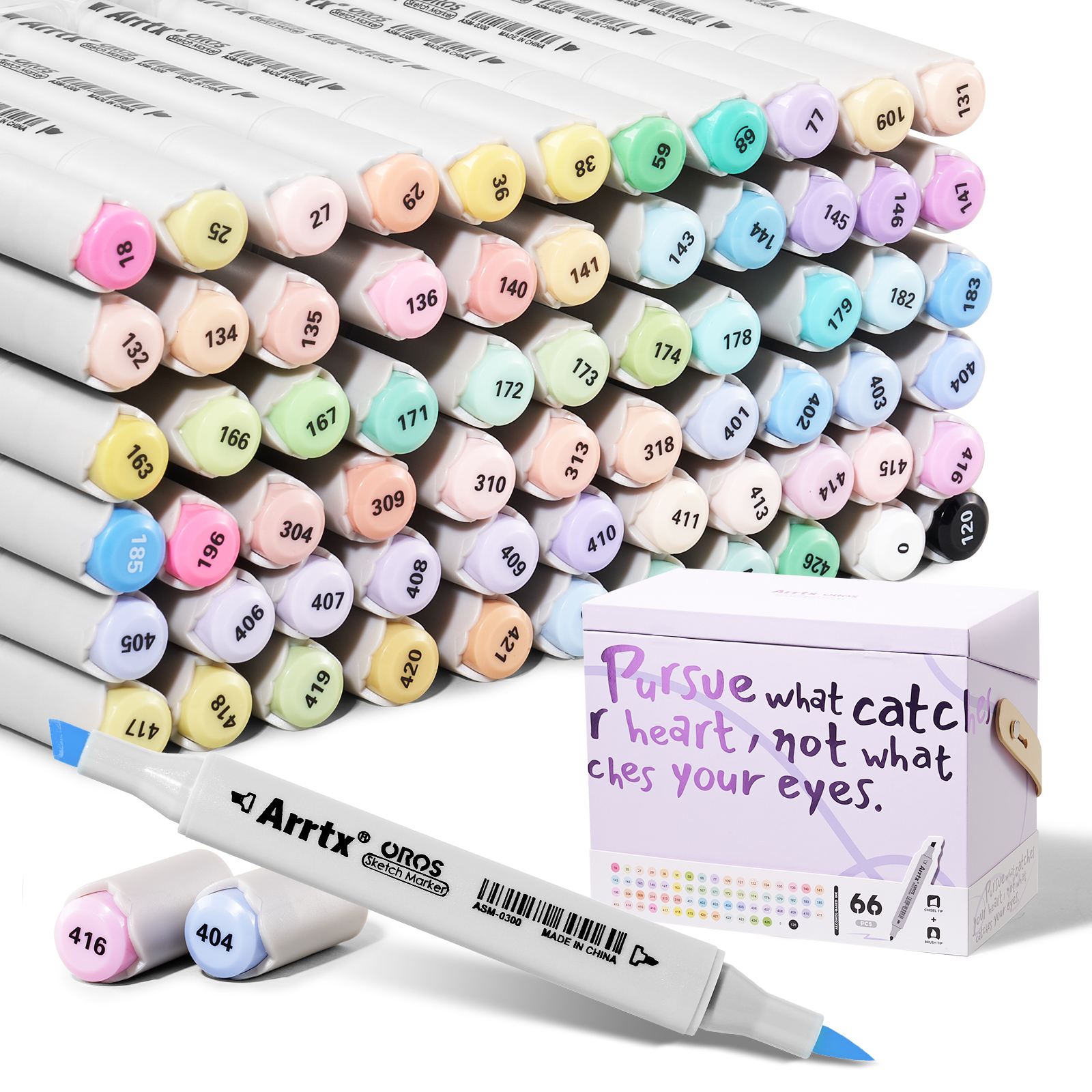 Arrtx Oros 66 Pastel Colors Al - Highlighter Set Pastel 리뷰 및 가격