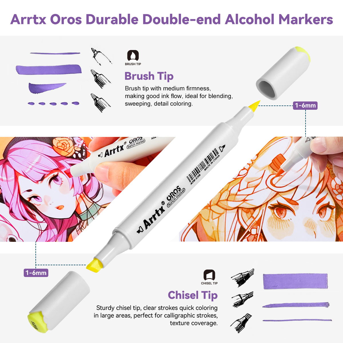 Arrtx Oros 66 Pastel Colors Al - Highlighter Set Pastel 리뷰 및 가격