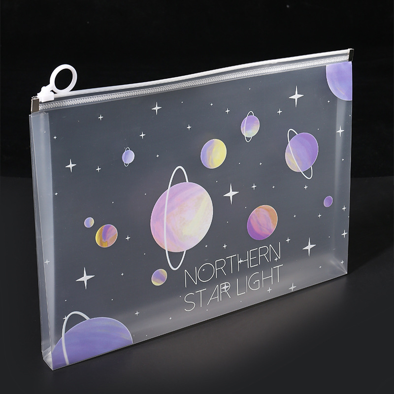 4/12pcs A4 Space Zipper Folder - Office Stationery And Supply 리뷰 및 가격