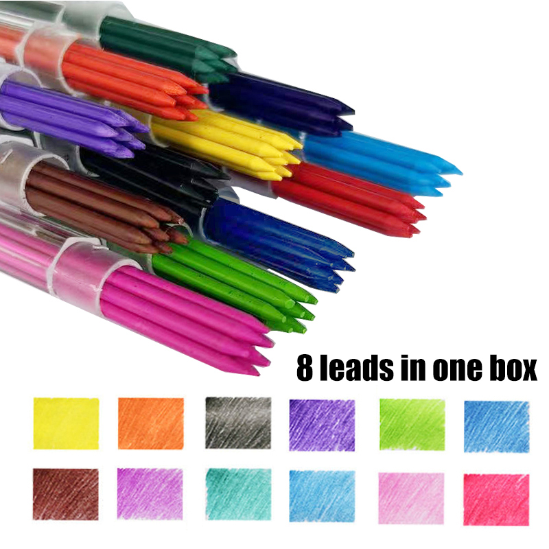 12 Colors 2.0mm HB Replaceable - Mechanical Pencil Lead 리뷰 및 가격