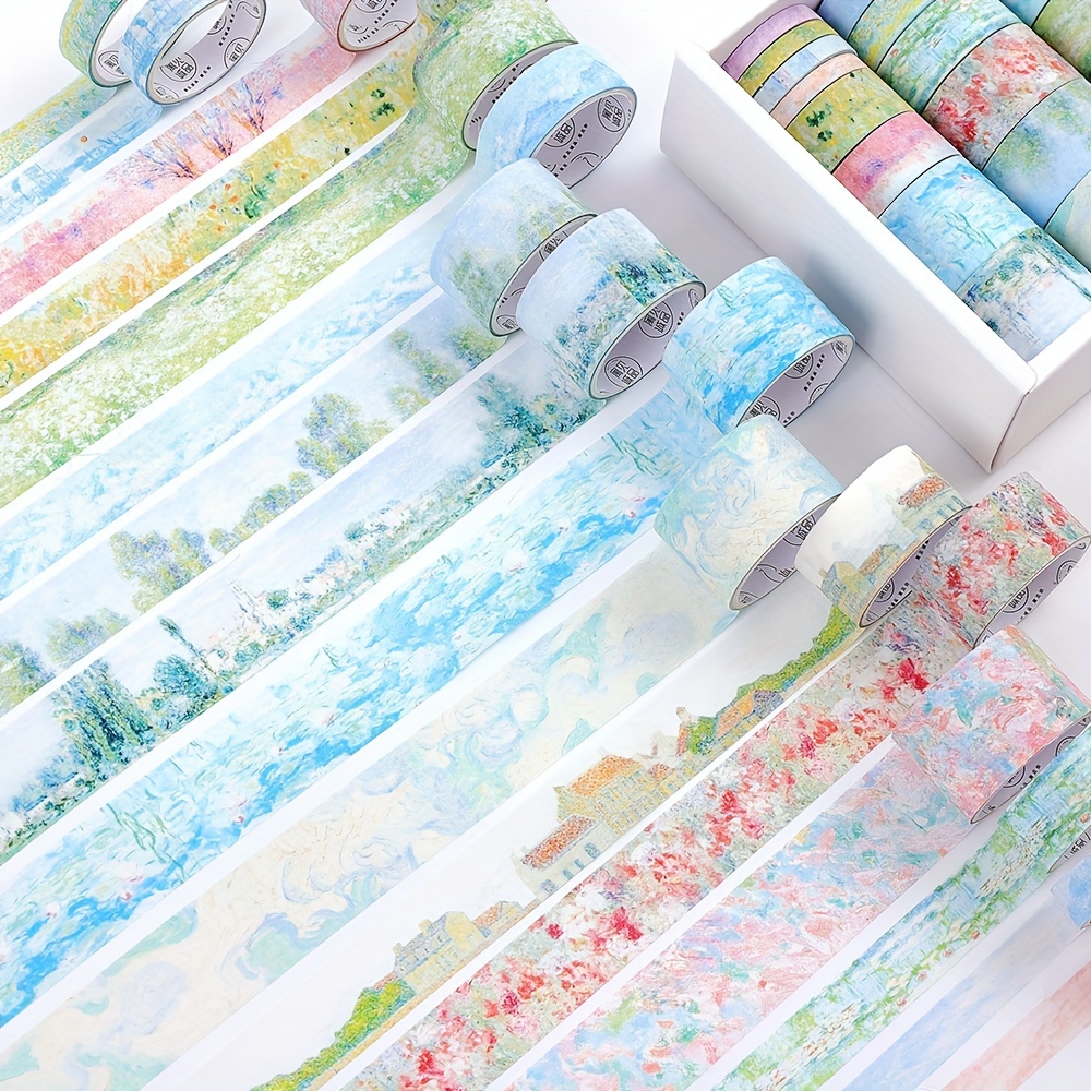 20 Rolls Vintage Garden Washi  - Washi Tape Set 리뷰 및 가격