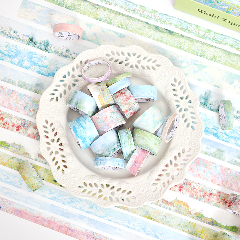 20 Rolls Vintage Garden Washi  - Washi Tape Set 리뷰 및 가격